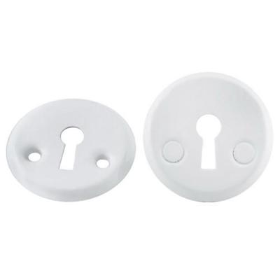 Накладка под флажковый ключ SOLLER, 001 А, белая