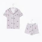 Пижама женская (рубашка и шорты) KAFTAN "Dogs" р. 52-54 - фото 808949627