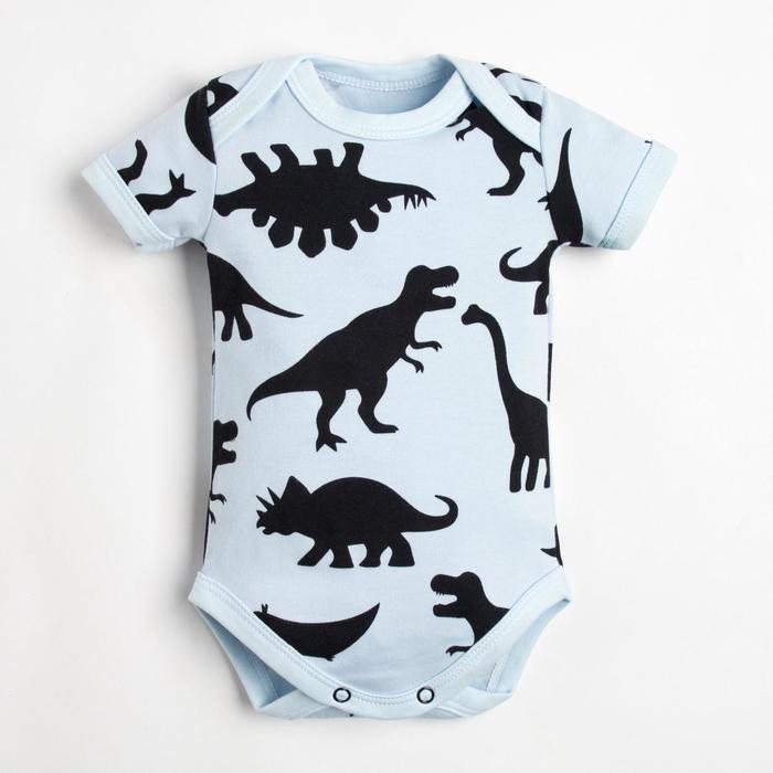 Боди Крошка Я «Динозавры», рост 80-86 см - Фото 1