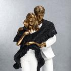 Фигурка полистоун «Влюблённые в белой одежде, укрытые шарфом», 25.5×9×11.5 см - Фото 5