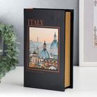 Сейф-книга дерево кожзам "Италия. История и культура" 21х13х5 см - фото 21298457