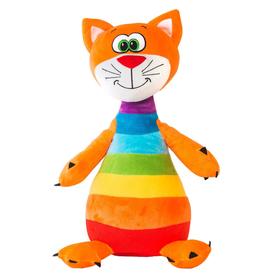 Мягкая игрушка «Котенок радужный», 47 см