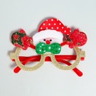 Карнавальные очки «Снеговик» - фото 320409301
