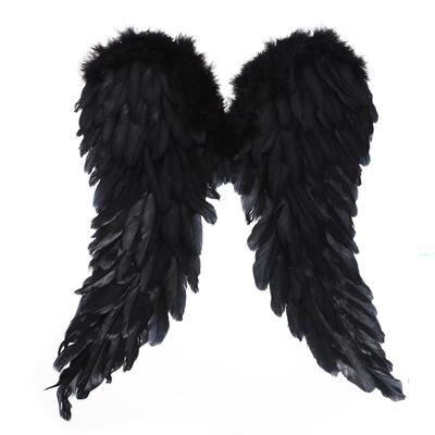 Крылья «Ангел», 50 × 40, цвет чёрный