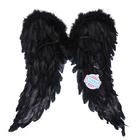 Крылья «Ангел», 50 × 40, цвет чёрный - Фото 2