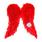 Крылья «Ангел», 50х50, цвет красный - Фото 2