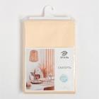 Скатерть «Этель» Elegance, 150×180 +/-3 см, молочная, пл. 192 г/м², хлопок с ВГМО - фото 46418270