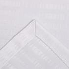 Скатерть Этель Shine 150*220 +/-3см, цв.белый, пл. 192 г/м2, хл с ВГМО - Фото 3