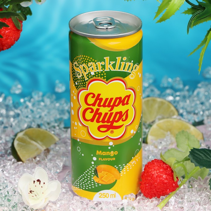 Напиток газированный Chupa Chups со вкусом манго, 250 мл - Фото 1
