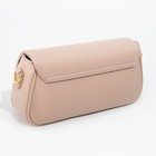 Сумка-мессенджер на клапане, длинный ремень, цвет розовый - фото 21299485