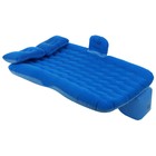 Матрас надувной в автомобиль, р. 130 х 68 х 38 см, цвет синий - фото 9302707