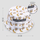 Панама «Бананы», цвет белый, 56-58 рр. - Фото 3