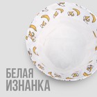Панама «Бананы», цвет белый, 56-58 рр. - Фото 4