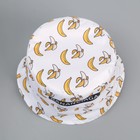 Панама «Бананы», цвет белый, 56-58 рр. - Фото 5