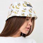 Панама «Бананы», цвет белый, 56-58 рр. - Фото 6