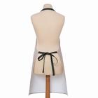 Подарочный набор «Этель» Vegan mama: фартук 70×60 см, полотенце 30×60 см, 100% хлопок - Фото 6