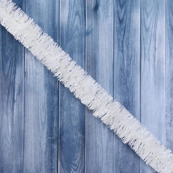 Мишура новогодняя «Жемчуг» d=3.5 см, L- 200 см - Фото 1