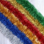 Мишура новогодняя «Норка» голографическая, d=10 см, L- 200 см, МИКС 7074553