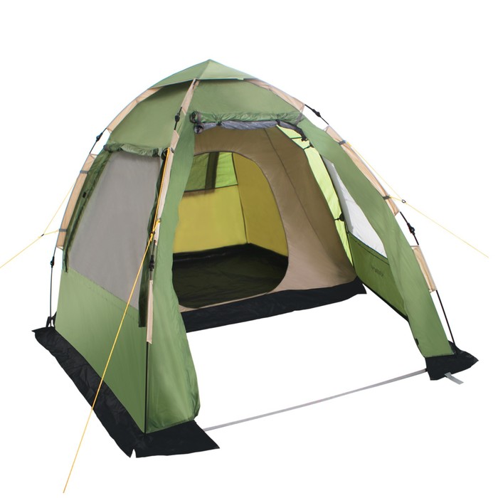 Палатка BTrace Home 4 быстросборная, зелёный - фото 1905810737