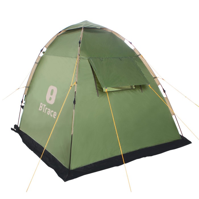 Палатка BTrace Home 4 быстросборная, зелёный - фото 1905810732