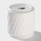 Набор для специй и соусов BellaTenero, 5 предметов: 2 соусника 200 мл, сахарница 360 мл, солонка 120 мл, перечница 120 мл, на бамбуковой подставке, керамика, белый - Фото 15