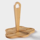 Набор для специй и соусов BellaTenero, 5 предметов: 2 соусника 200 мл, сахарница 360 мл, солонка 120 мл, перечница 120 мл, на бамбуковой подставке, керамика, белый - Фото 18