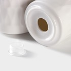 Набор для специй и соусов BellaTenero, 5 предметов: 2 соусника 200 мл, сахарница 360 мл, солонка 120 мл, перечница 120 мл, на бамбуковой подставке, керамика, белый - Фото 6