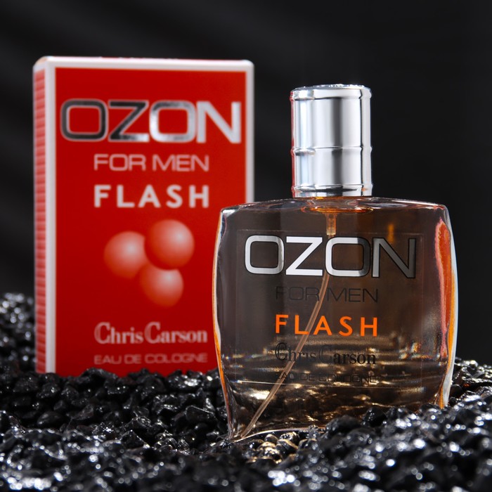 Одеколон мужской OZON FOR MEN FLASH, 60 мл - Фото 1
