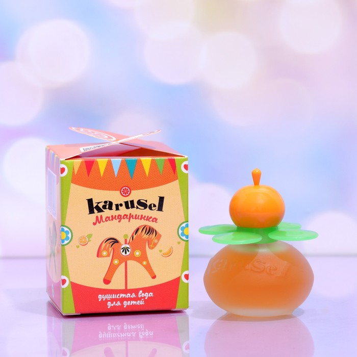 Душистая детская вода KARUSEL МАНДАРИНКА, 27 мл - Фото 1