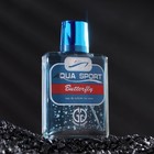 Туалетная вода мужская AQUA SPORT BUTTERFLY, 100 мл 7097983 - фото 1665935