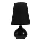 Лампа настольная 99036/1 1×40 Вт Е27 черный 15×15×29 см RISALUX 4733873