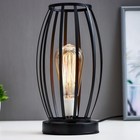 Светильник лофт 16471/1 E27 40Вт черный 16х16х24,5см RISALUX - фото 22461735