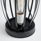 Светильник лофт 16471/1 E27 40Вт черный 16х16х24,5см RISALUX - фото 22461739