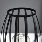 Светильник лофт 16471/1 E27 40Вт черный 16х16х24,5см RISALUX - фото 22461740