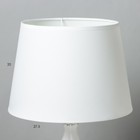 Лампа настольная 16628/1WT E14 40Вт белый 25х25х48 см RISALUX - Фото 4