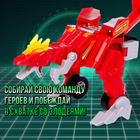 Робот с трансформацией «Динобот», световые и звуковые эффекты, цвета красный - фото 6436210