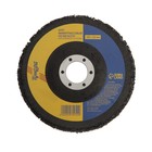 Круг фиберглассовый по металлу ТУНДРА, для шлифовки и полировки, 125×22 мм - Фото 2