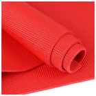 Коврик для йоги Sangh, 173х61х0,6 см, цвет красный - Фото 11