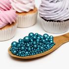 Посыпка кондитерская с глиттером «Блеск» Голубой, 50 г - Фото 2