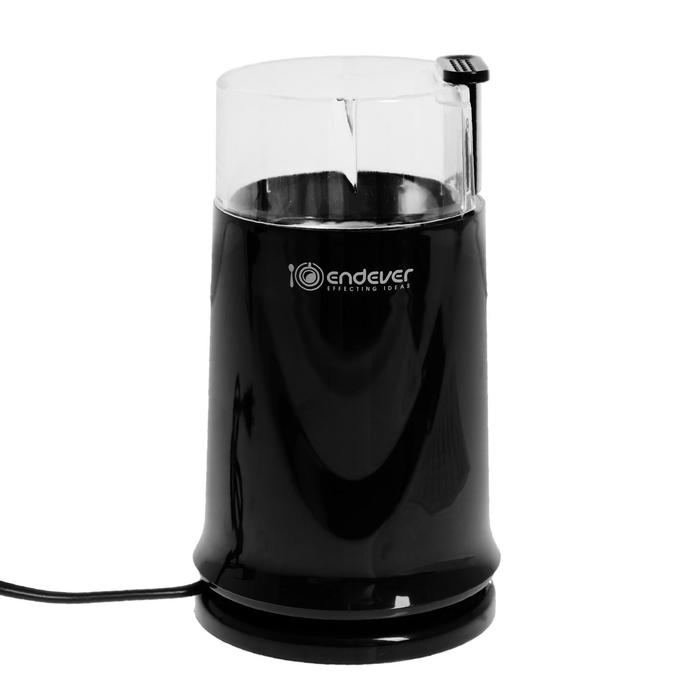 Кофемолка Endever Costa-1052, электрическая, ножевая, 200 Вт, 70 г, черная - Фото 1