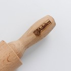 Скалка Adelica «Для Профи», с вращающейся ручкой, 60×6 см, бук - фото 4328413