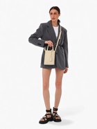 Сумка женская кросс-боди TEXTURA на молнии, 15×5×20 см, бежевый - Фото 14