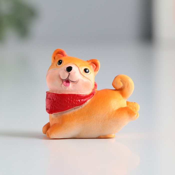 Фигурка полистоун «Шиба - ину», 4 см