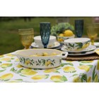 Форма для выпечки Доляна «Лимон», 27.5×15 см, овальная, жаропрочная керамика, белая - Фото 4