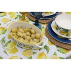 Форма для выпечки Доляна «Лимон», 27.5×15 см, овальная, жаропрочная керамика, белая - Фото 5