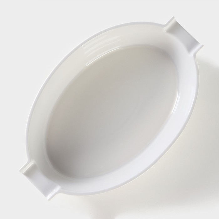Форма для выпечки из жаропрочной керамики BellaTenero, 1,5 л, 32,7×21×6,3 см, цвет белый - фото 1908719483
