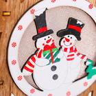 Световой декор на подвеске «Снежинка» 15×13×2 см - фото 31060367