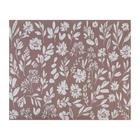 Салфетка "Этель" Flowers brown 30х45 см вид 1, 35% хл 65% пэ, 370 г/м2 - Фото 2