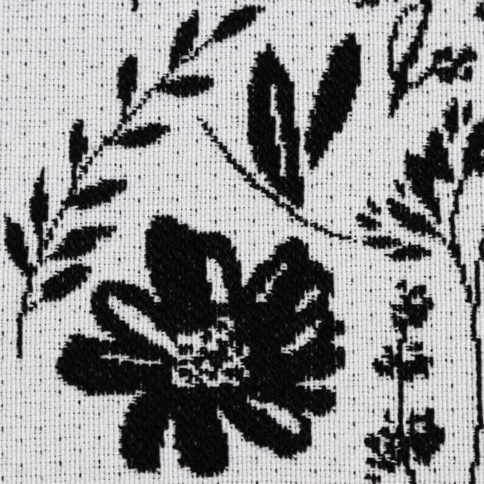 Салфетка "Этель" Flowers black 30х45 см вид 2, 100% пэ, 370 г/м2 - фото 1896990053