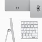 Моноблок Apple iMac 24" (MGTF3RU/A), Retina, 4.5K, M1, 8 Гб, SSD 256 Гб, серебристый - Фото 4